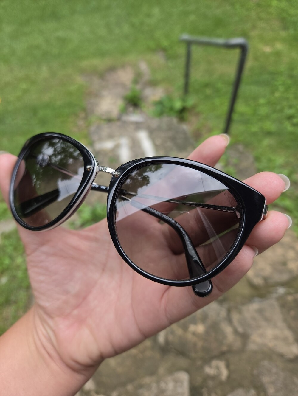 Michael Kors Abela III Sunglasses Frames Womens Case Blue Designer Shades - Picture 14 of 14